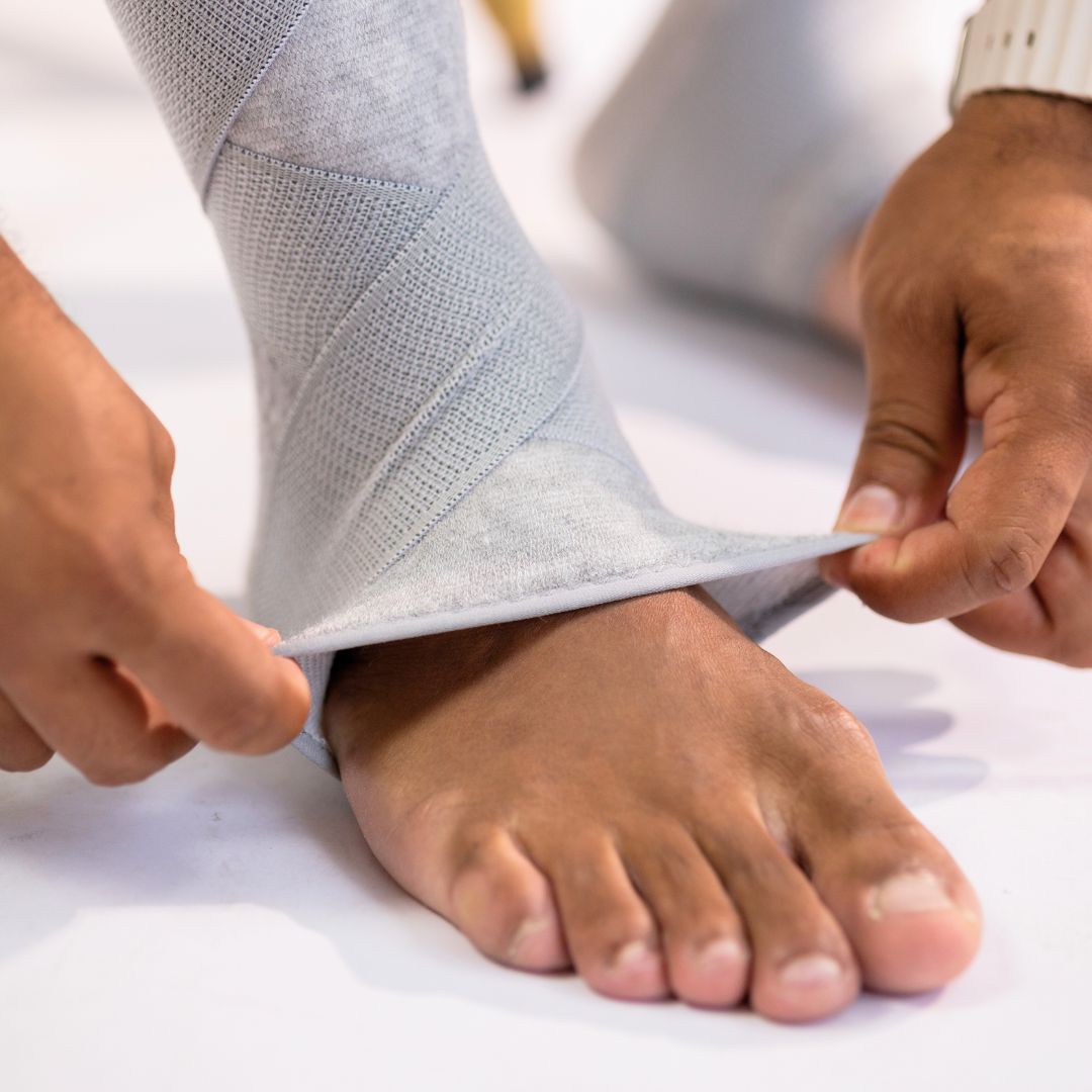 Die bequemste Knöchelbandage aller Zeiten.