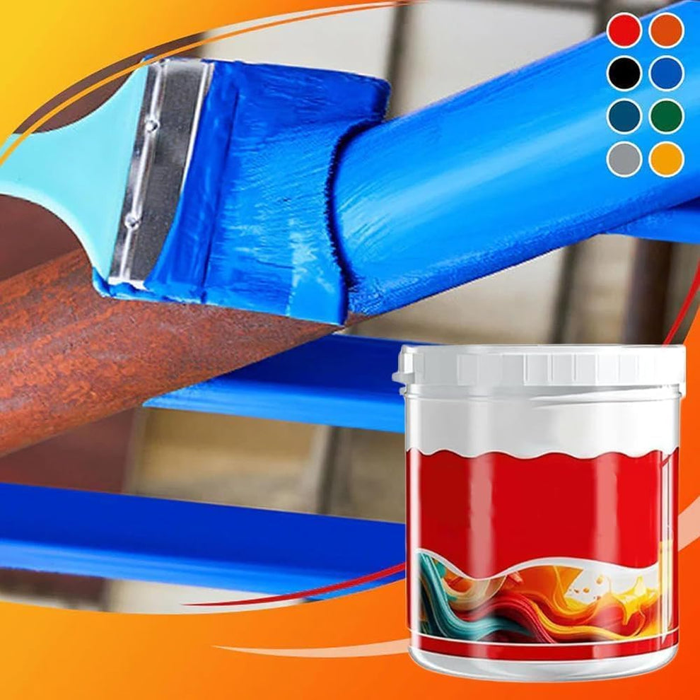 Metal rust removal & renovation paint